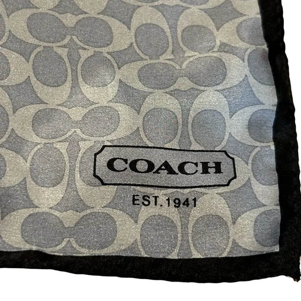 Coach Silk Scarf